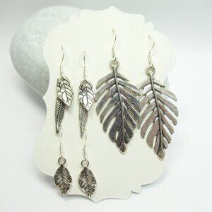 Leaf earrings
